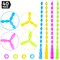 Big Mo&#x27;s Toys Flying Discs - Twist Disc Flyer Saucers For Party Favors And Prizes - 40 Sets